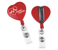 Heart Clip Badge Reel